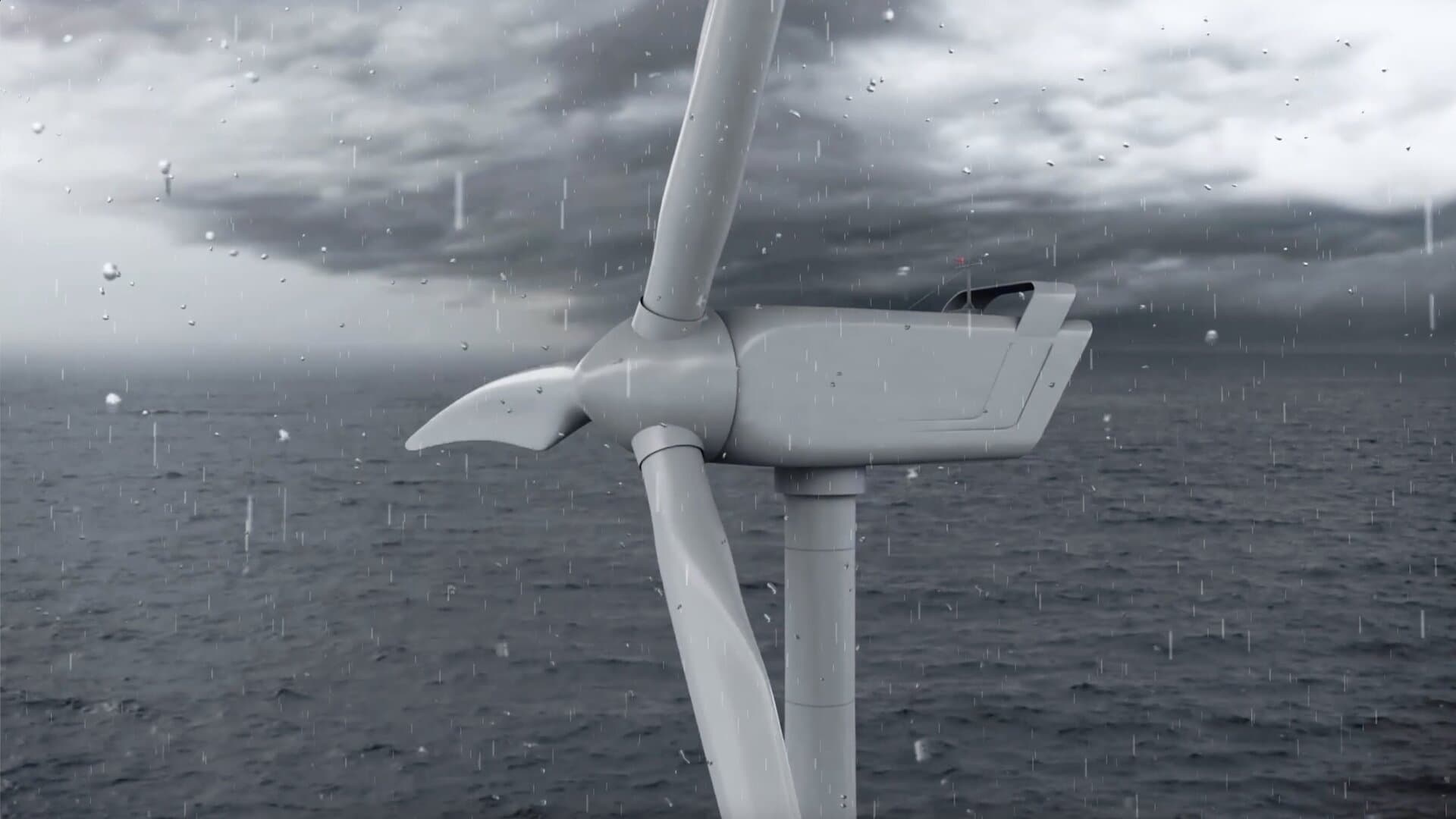 3D-Rendering des Kopfes eines Windrades, erstellt von reaze.