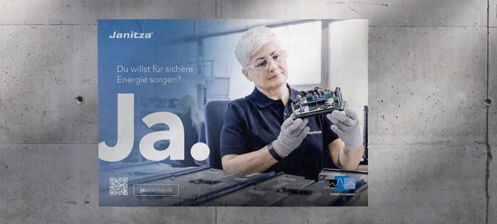 Aufmerksamkeitsstarke Kampagne für neue Mitarbeitende