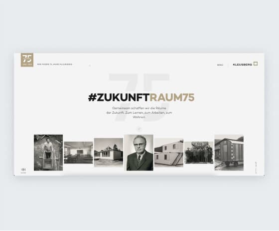 Happy Anniversary - die Kampagne zu 75 Jahren