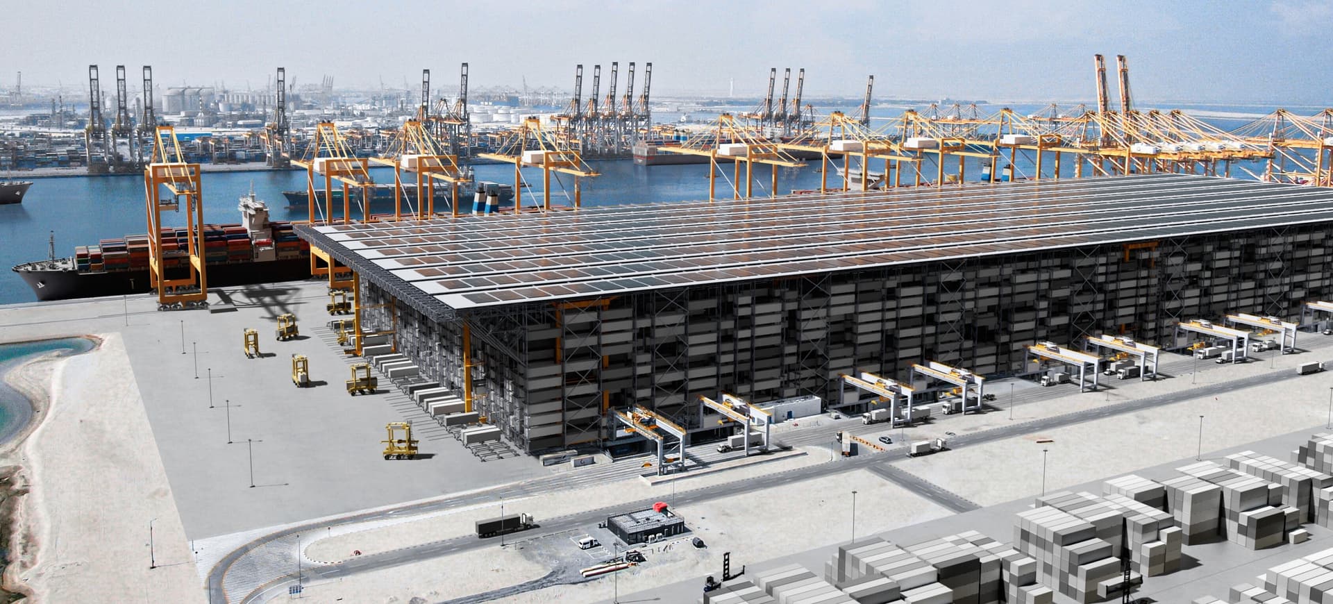 3D-Hafen, von reaze gerendert.